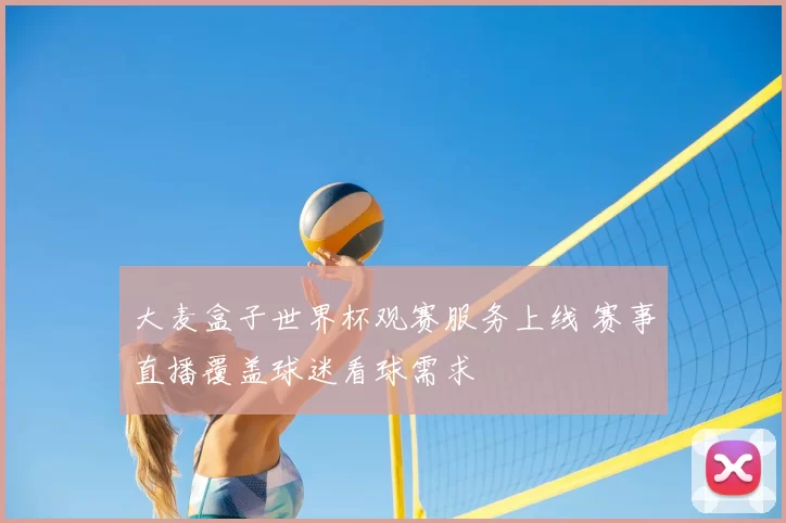 大麦盒子世界杯观赛服务上线 赛事直播覆盖球迷看球需求