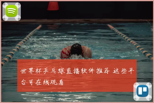 世界杯乒乓球直播软件推荐 这些平台可在线观看
