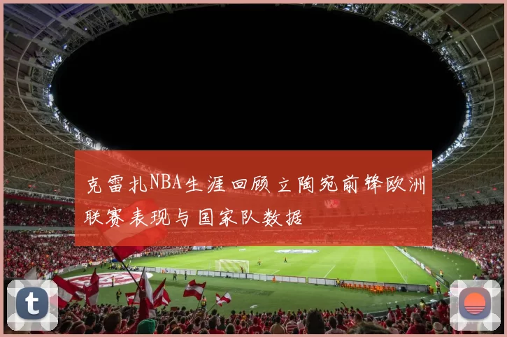 克雷扎NBA生涯回顾立陶宛前锋欧洲联赛表现与国家队数据