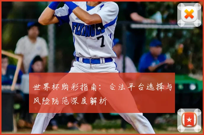 世界杯购彩指南:合法平台选择与风险防范深度解析