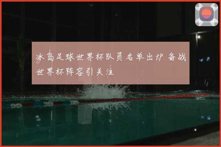 冰岛足球世界杯队员名单出炉 备战世界杯阵容引关注